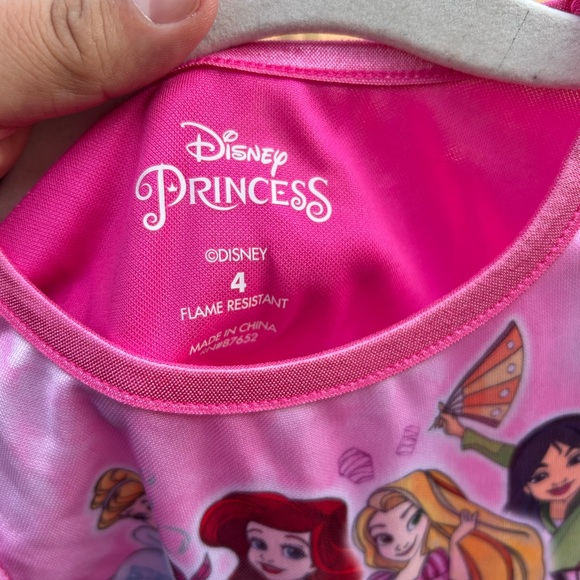 Disney Princess pjs size 4 new - Picture 3 of 9